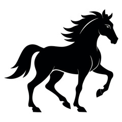 Powerful-Friesian-horse-in-motion 