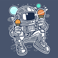 vector cartoon sticker graffity