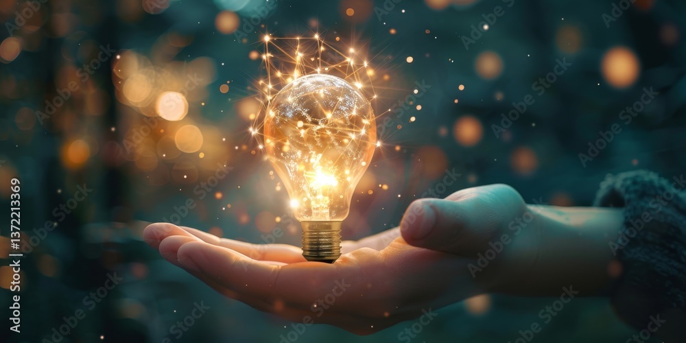 Poster illuminate your projects with dynamic imagery of clarity and discernment
