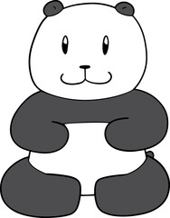 Illustration of panda
