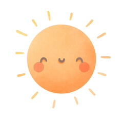 sun cartoon character