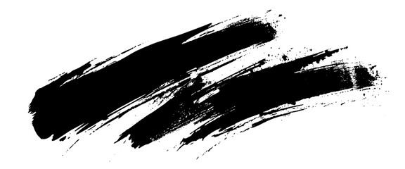 Vector abstract hand painted element lines background.