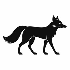 wolf head vector