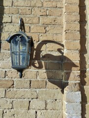 antique cast iron street lamp