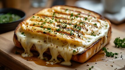 とろけるチーズのトースト