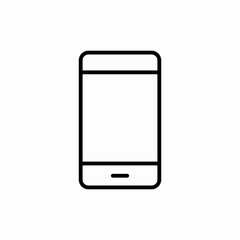 Smartphone device icon vector sign