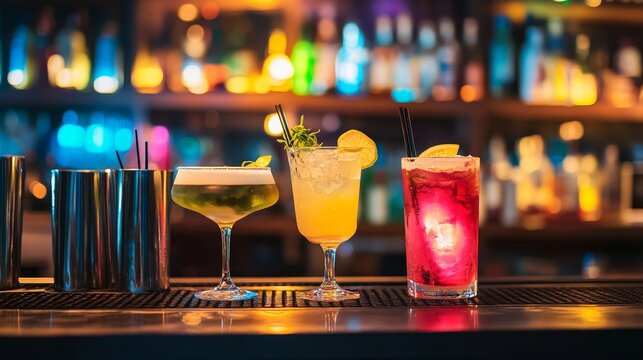 A bartender starts receiving cryptic messages through drink orders.