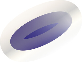 Elegant Purple Icon with White Borders – Modern Minimalist Symbol for Design & Branding