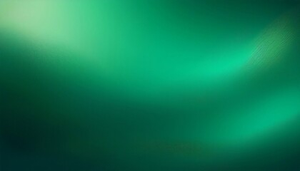 Obraz premium Emerald green gradient background creating soothing and vibrant atmosphere