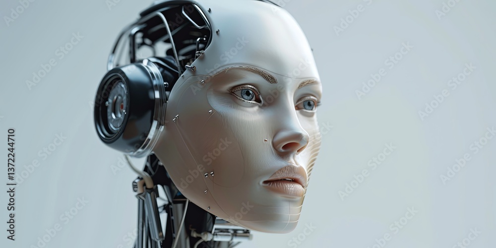 Poster Artificial Intelligence (AI) represents the simulation of human intelligence processes by machines, including learning, reasoning, and problem-solving
