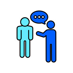 Icon a advice, isolated against a clean background.