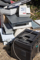 Waste electronic , computer, and electrical equipment ,e-waste, major concern in Africa