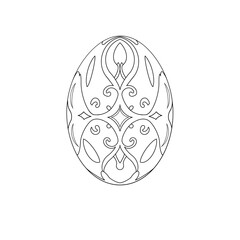 Easter Egg with Royal Ornament