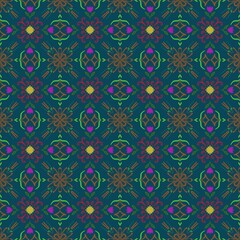 seamless pattern with flowers
