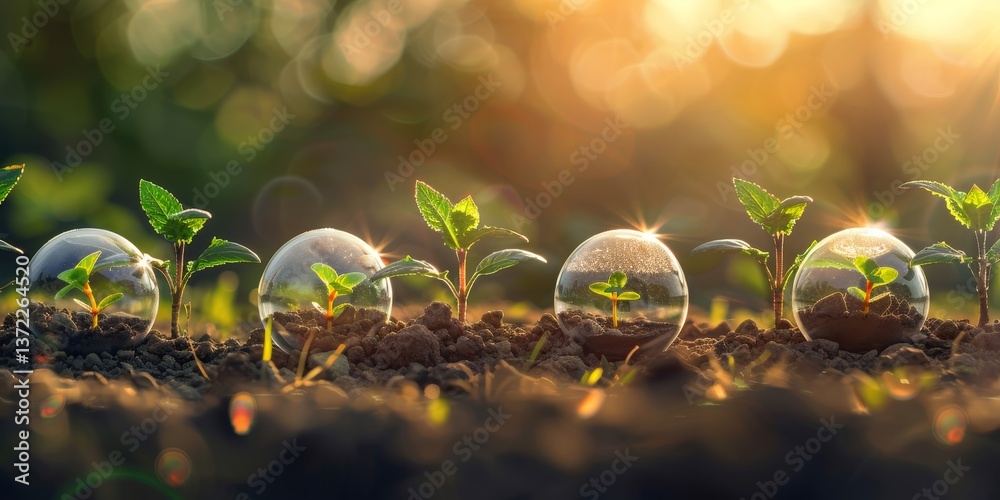 Poster managing retirement savings and investment for a secure future