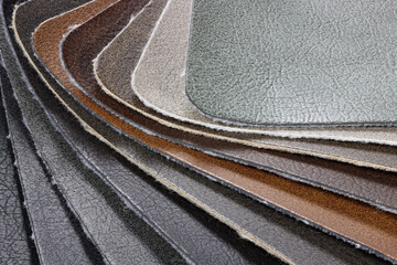 pleather color fan deck for background use