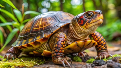 Obraz premium turtle on the grass