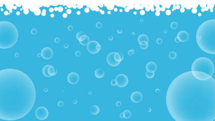 バブル　気泡　イラスト