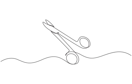 recommend clip art: Gardening Pruning Shears Line Drawing with Editable Stroke, Construction wire cutters, pliers, vise grip, swagers one line art. Continuous line drawing of wire Cutting Scissor.