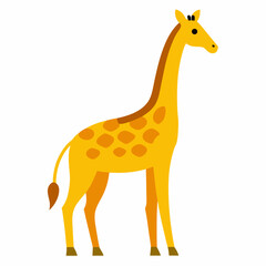 Obraz premium Giraffe vector illustration 