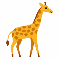 Naklejka premium Giraffe vector illustration 