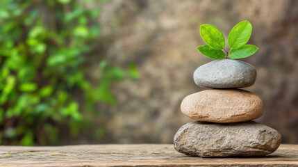 Mindfulness concept amidst chaos in a high fidelity image format.