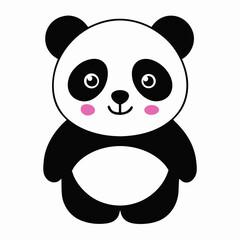 Panda vector illustration 