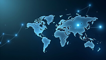 Contemporary wallpaper design featuring sleek global network visuals and dynamic arrow icons representing borderless money movement with modern fintech integration and expansive negative space highlig