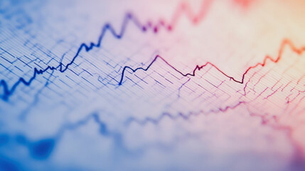 Stock market financial graph data analysis chart investment concept