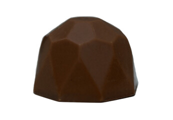 Luxurious handmade chocolate delight resting on a sleek surface after being crafted with precision in a cozy kitchen