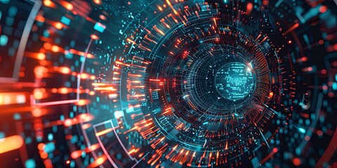 Obraz premium Understand the importance of information systems in business operations, strategic planning, and competitive advantage in the digital age