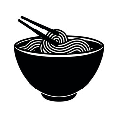 vector illustration of a bowl
