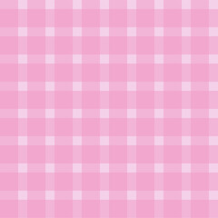 Soft pink plaid pattern with a classic checkered design, creating a warm, cozy, and feminine aesthetic for various backgrounds.