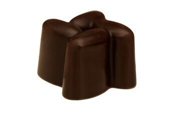 Delicious dark chocolate treat shaped like a charming flower perfect for any dessert table or special occasion