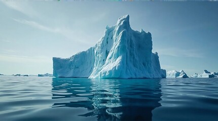 iceberg in the sea