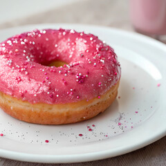 donut with icing sugar