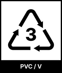 PVC Recycling Symbol