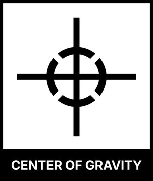 Center of Gravity Symbol