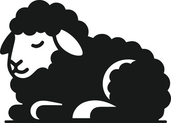 Sheep animal vector silhouette