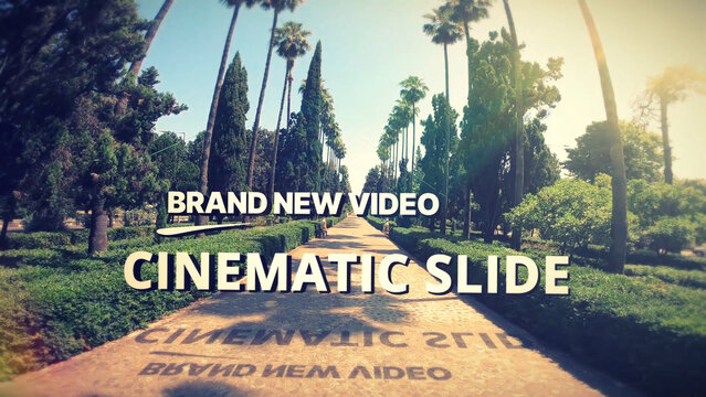 Cinematic Photo Slide