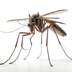 Extreme Close-up of a Mosquito