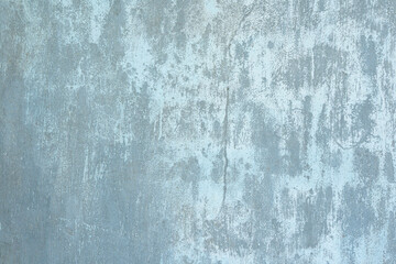 Fototapeta premium Distressed Light Blue Concrete Wall Texture Background Grunge Urban Style