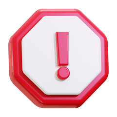 Caution signal in stop sign shape conveys warning message. Suitable for safety related concepts in design, presentations, and educational materials