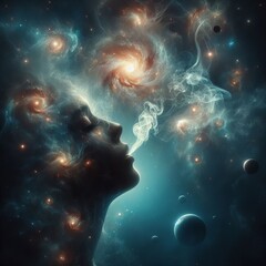 Smoke hinting at subtle celestial elegance