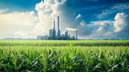 Exploring the role of corn in sustainable ethanol production.