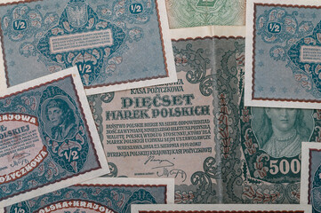 Banknoty Polskiej Krajowej kasy Pożyczkowej 1919-1923, 500 marek polskich