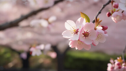 Obraz premium sakura flower