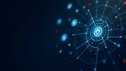 Contemporary wallpaper design featuring sleek abstract visuals with integrated crypto coin icons and digital network grids representing international crypto commerce emphasizing secure blockchain tran