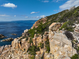 高知県土佐清水市　白碆灯台