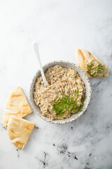 Roasted eggplant dip